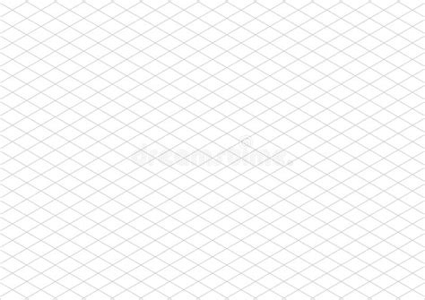 Isometric Grid Paper A Landscape Vector Stock Vector Illustration Of