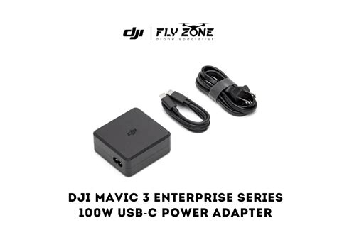 DJI Mavic 3 Enterprise Series 100W USB C Power Adapter FLY ZONE