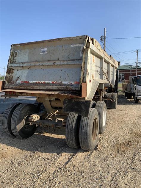 Lufkin Ft Frameless End Dump Trailer Tandem Axle Steel