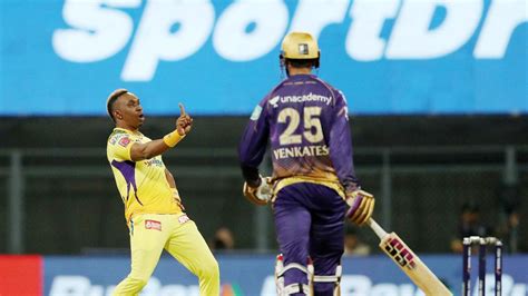 CSK Vs KKR Dwayne Bravo Equals Lasith Malinga S All Time Record For