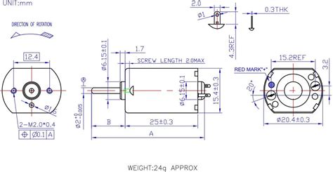 Toy Hobby DC Motor Pinout Wiring Specifications Uses 59 OFF