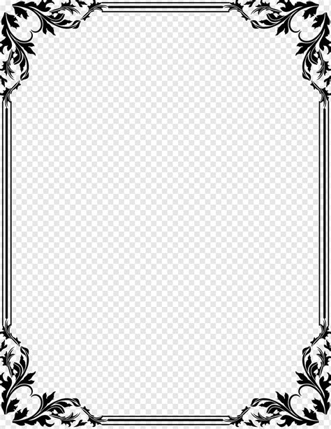 Fancy Border Wedding Png