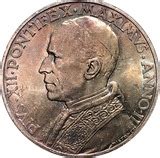 Lire Pius Xii Vatican City Numista