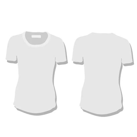 Vector T Shirt Templates Stock Vector Image By ©ramonakaulitzki 108227684