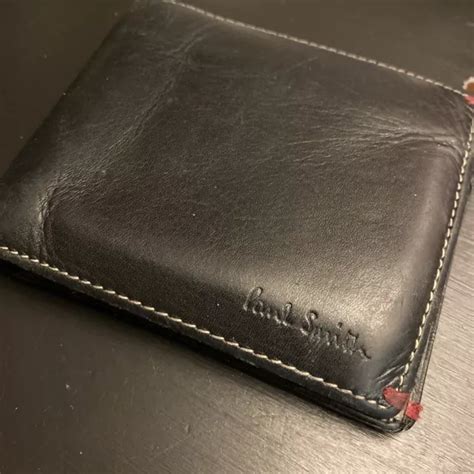 Paul Smith Naked Lady On The Telephone Classic Black Leather Bifold