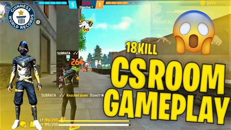 Free Fire India Clash Squad Custom Room Gameplay 18 Kill In A Single