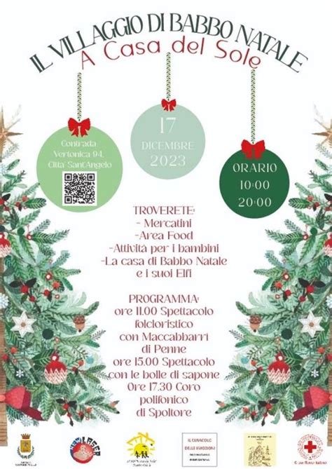 IL VILLAGGIO DI BABBO NATALE Visit Città Sant Angelo