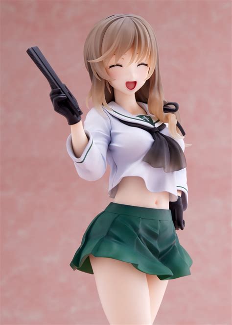 Girls Und Panzer Senshadou Daisakusen Chiyo Shimada 17 Scale Figure