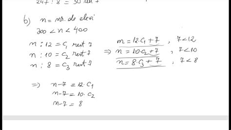 Recapitulare Evaluare Nationala Matematica Teorema Impartirii Cu Rest