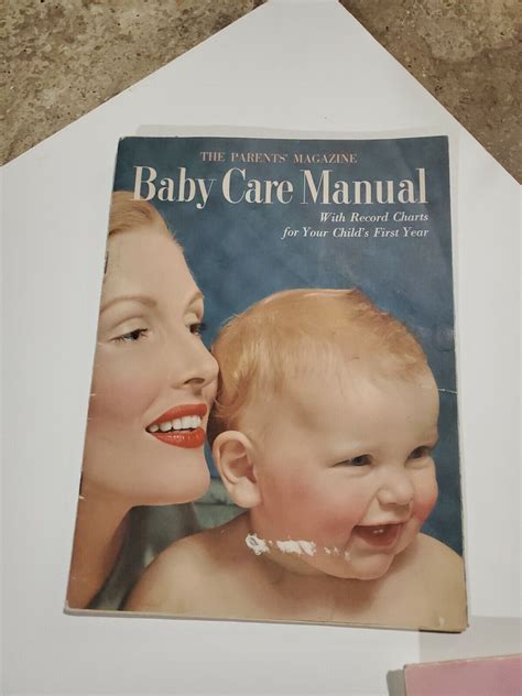 Parents Magazine Five Baby Care Manual 1953 Vintage 8x11 Magazine Ebay