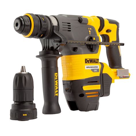 DeWalt DCH334N XJ 54v XR FLEXVOLT Brushless SDS Plus Hammer Drill Body