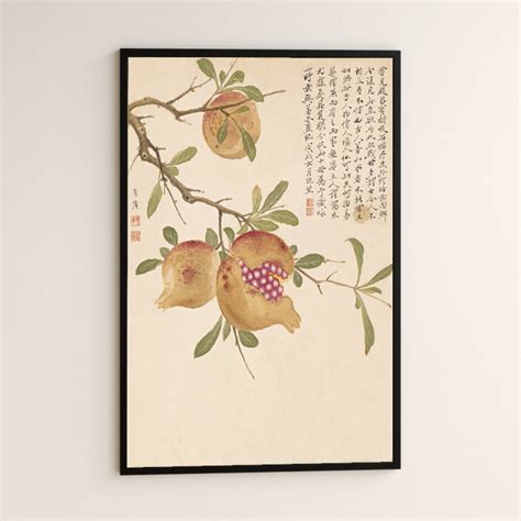 Chinese Painting Chinese Art Wall Prints Chinese Wall Art Nature