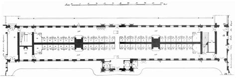 Plate 20 Chelsea Hospital Plan Of East Ward Ground Floor British