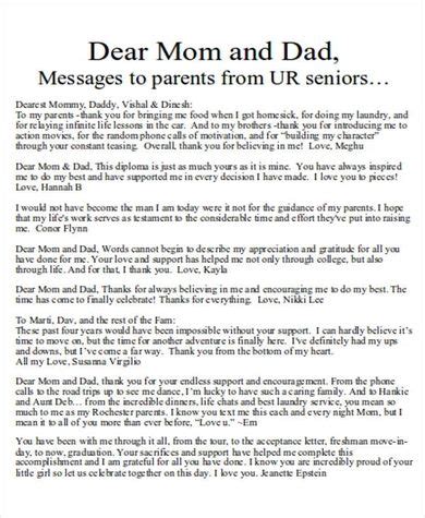 FREE 5 Sample Thank You Letter To Mom In MS Word PDF Letter To My