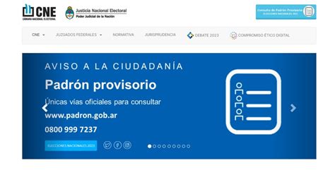 Advierten sobre un falso sitio web para consultar el padrón electoral