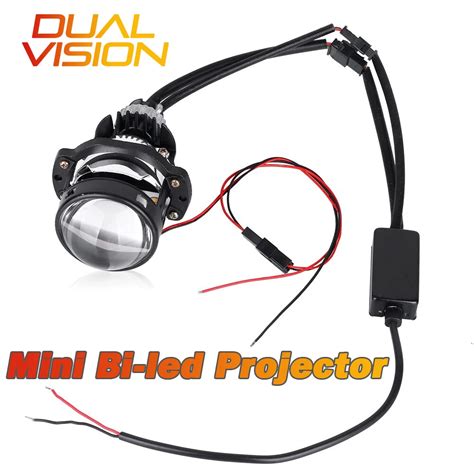 Mini Lentilles Led H Pour Phare Lentille De Projecteur Bi Led