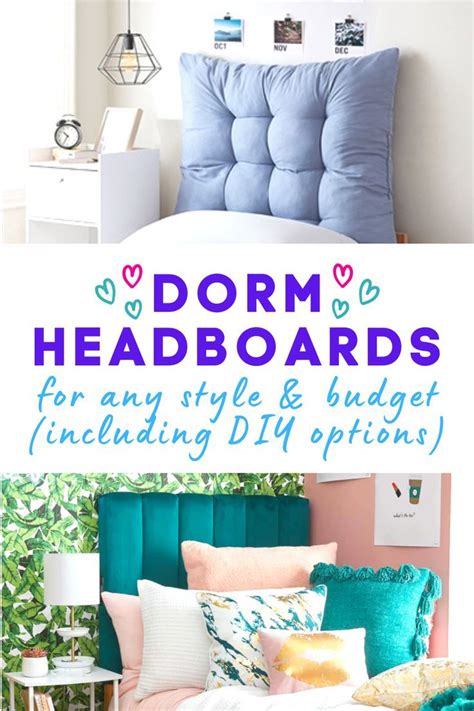 Dorm Decor Headboards For All Budgets And Styles Including Ideas For