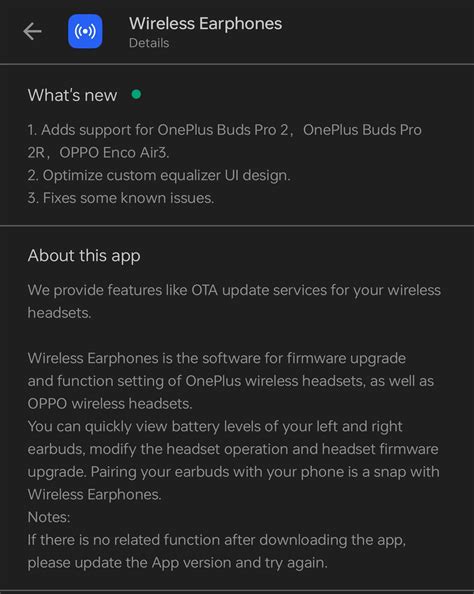 OnePlus Buds Pro 2 sound problem after update