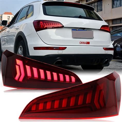 Car Taillights For Audi Q5 Tail Light 2008 2018 Animation LED Tail Lamp