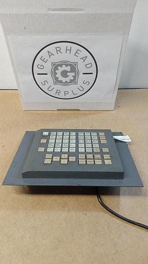 Used Fanuc MDI UNIT Keypad A02B 0236 C126 MBR GH502 For Sale In Preston