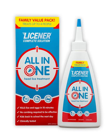 Licener™ Single Treatment 200ml Head Lice Shampoo Licener