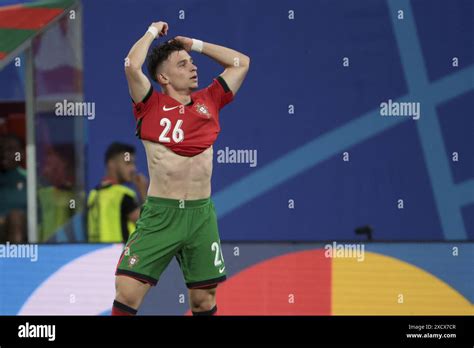 Francisco Conceicao Of Portugal Celebrates His Goal During The Uefa