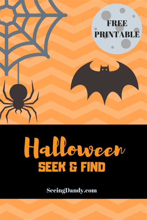 Halloween Seek And Find Printable For Kids Seeing Dandy Blog