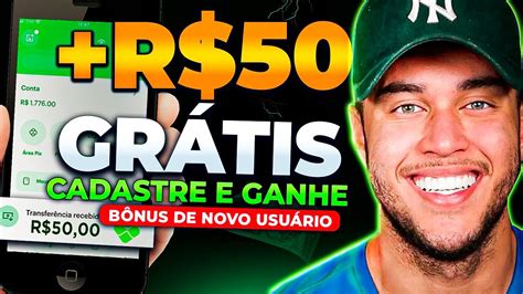 💰[cadastre E Ganhe R 50 00] App Que Paga No Cadastro Na Hora Novo App