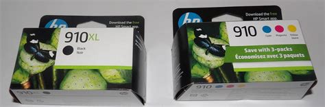 Genuine Hp 910xl Black 910 Tri Color Ink Cartridges Dated 2025 192545729628 Ebay