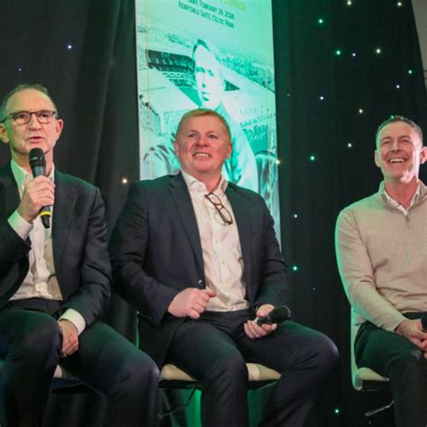 Annual Sporting Dinner Raises 120k Celtic FC Foundation Charity