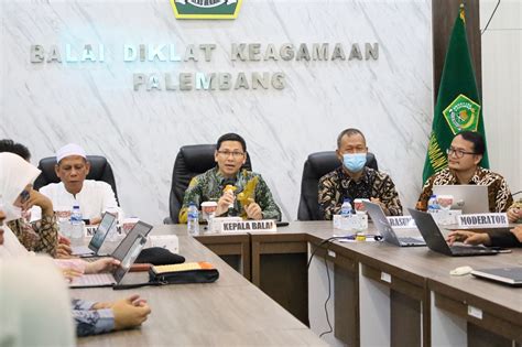 Rapat Di BDK Palembang Perencana Kemenag Se Sumsel Bahas Persiapan TA 2024