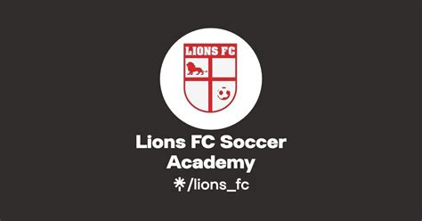 Lions Fc Soccer Academy Instagram Linktree