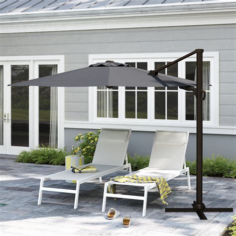 Freeport Park® Gerstner 11 Ft Cantilever Umbrella With Vent And Reviews