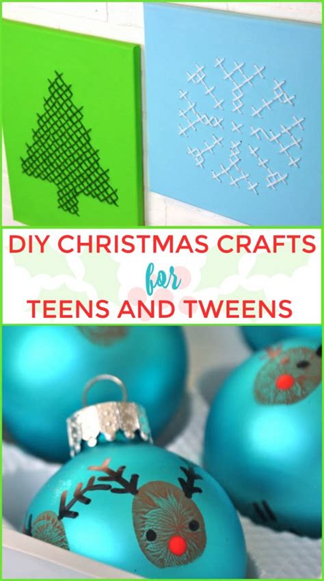 Diy Christmas Crafts For Teens And Tweens A Little Craft In Your Day