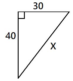 Find The Value X In Each Right Triangle Homework Study