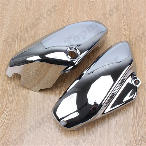 New Easy Installation Motorcycle Chrome Left And Right Battery Fairing