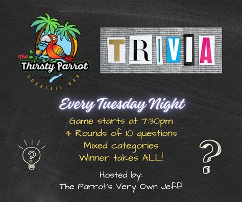 Trivia Tuesdays