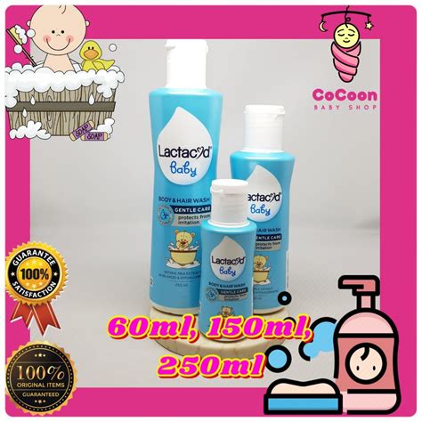 Jual Lactacyd Baby Gentle Care 2in1 Body Wash And Hair Shampo 60ml