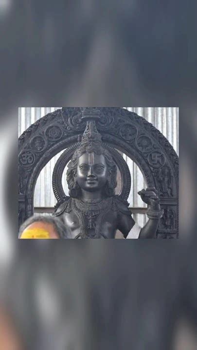 Ram Lala Murti Photo रामलला की मूर्ति की पहली झलक जय श्री राम Ram