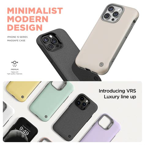 VRS รน Magsafe Terra Guard Modern เคส iPhone 15 Pro Max ส Matt