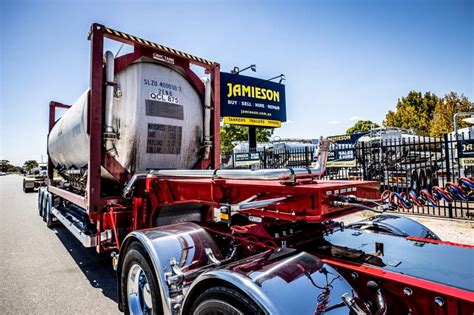 Drop Deck Skeletal Trailer With Airbag Container Lift Suit Dg Spec