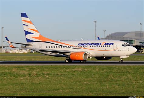 OK SWX SmartWings Boeing 737 700 at Prague Václav Havel Photo ID