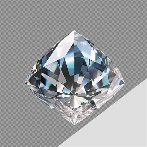 Diamante Png Isolado Em Fundo Transparente Psd Premium