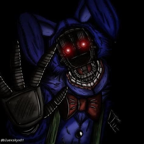 Withered Bonnie Fanart By Me R Fivenightsatfreddys