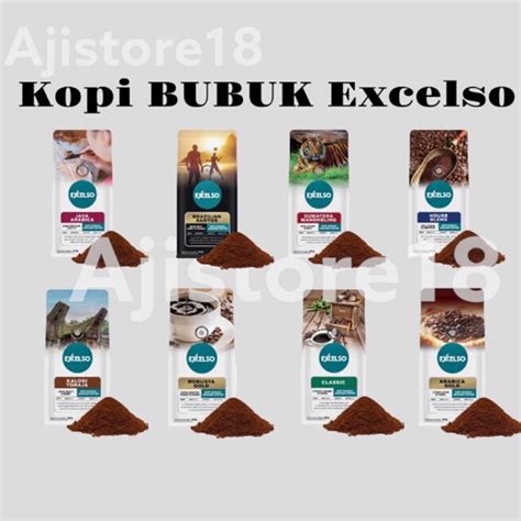 Jual KOPI BUBUK EXCELSO Robusta Gold Kalosi Toraja Sumatera Java