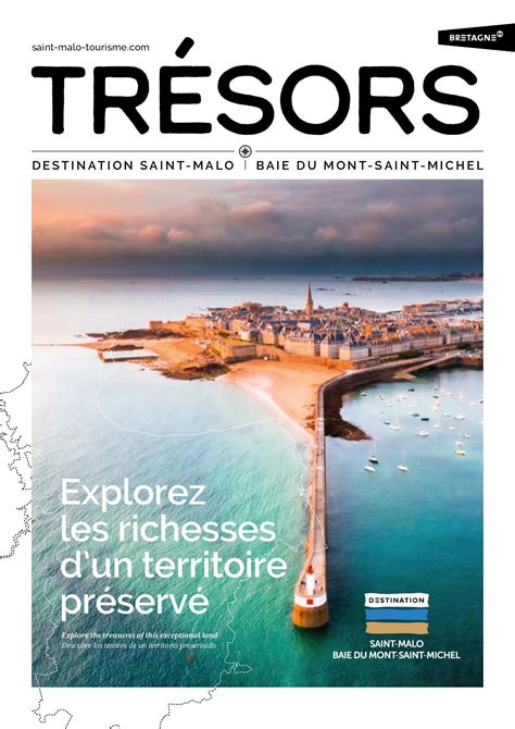 Calaméo Magazine Trésors Destination Saint Malo Baie du Mont Saint