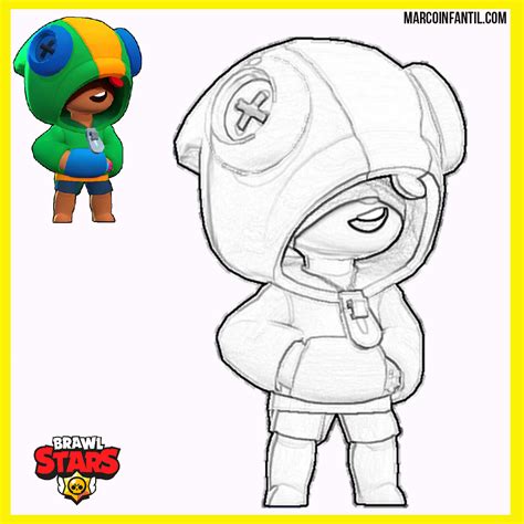 Brawl Stars Dibujos Para Colorear Imprimibles Gratis