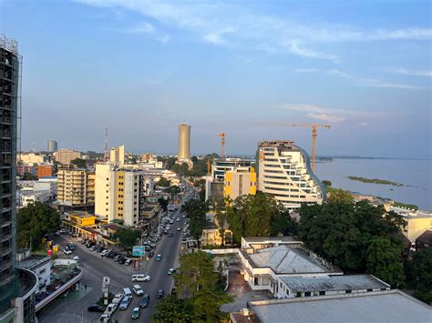 Downtown Brazzaville beside the Congo River : r/CityPorn