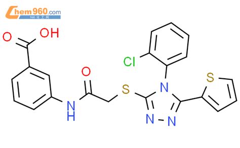 838271 89 9 3 2 4 2 Chlorophenyl 5 Thiophen 2 Yl 4H 1 2 4