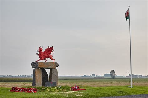 Bel Welsh Memorial Park Ypres